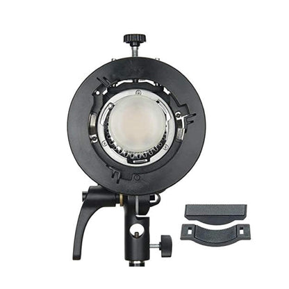 Godox Soporte para Flash S-Type S2 con Montura Bowens, Adaptador Ajustable para Speedlite, Softbox, Reflector, Snoot y Paraguas, Compatible con Flash de Cámara y AD400Pro