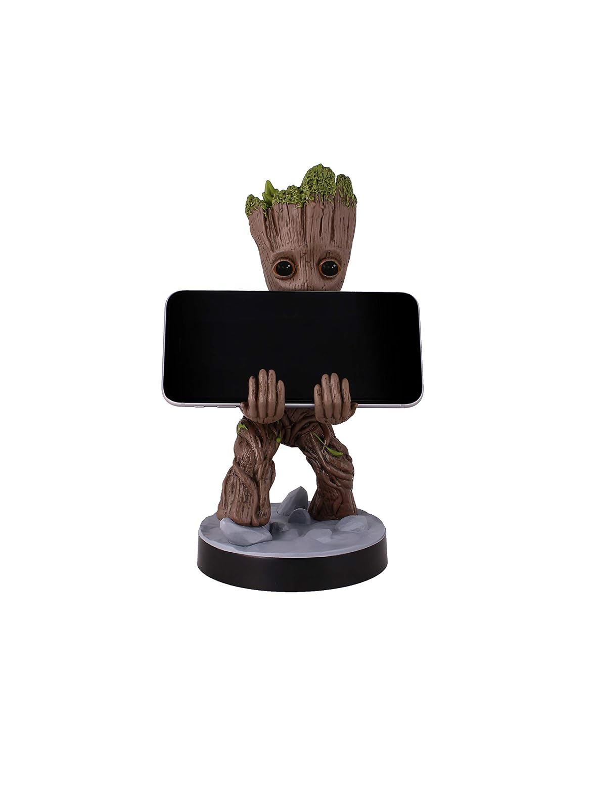 Exquisite Gaming Cable Guys Toddler Groot - Soporte para teléfono y Driver | Soporte de estatua de PVC resistente de 8.5 pulgadas, compatible con PS5, Xbox Series X/S y iPhone, Guardians of The Galaxy