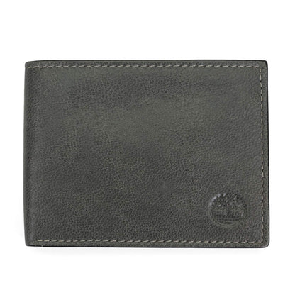 Timberland Cartera RFID de Piel para Hombre - Carbón vegetal