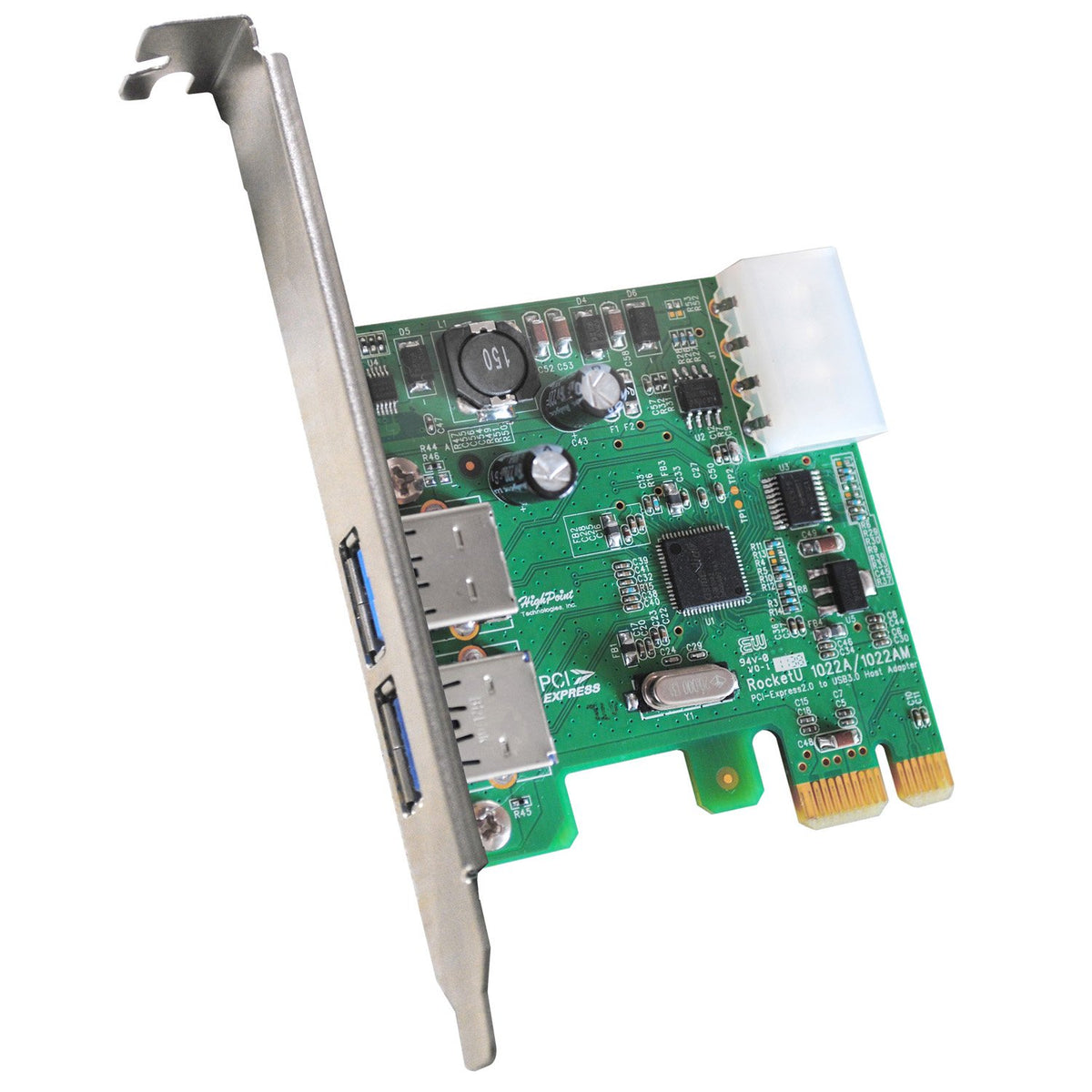 HighPoint RocketU Dual USB 3.0 for Mac Components