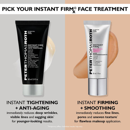 Peter Thomas Roth | Instant FIRMx Temporary Face Tightener | Firm and Smooth the Look of Fine Lines, Deep Wrinkles and Pores