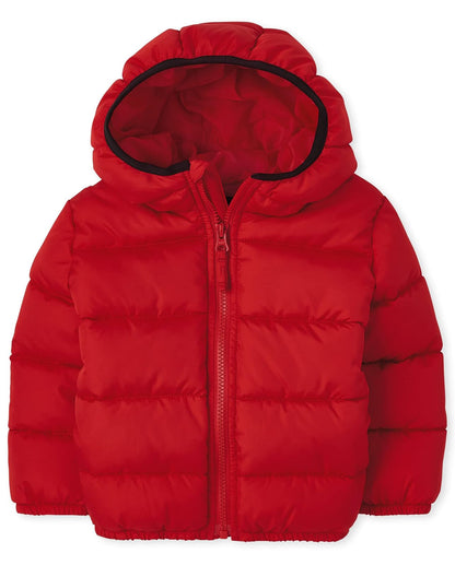 The Children's Place And Toddler Medium Weight Puffer Jacket, Wind-resistant, Water-resistant Chaqueta bebés niños