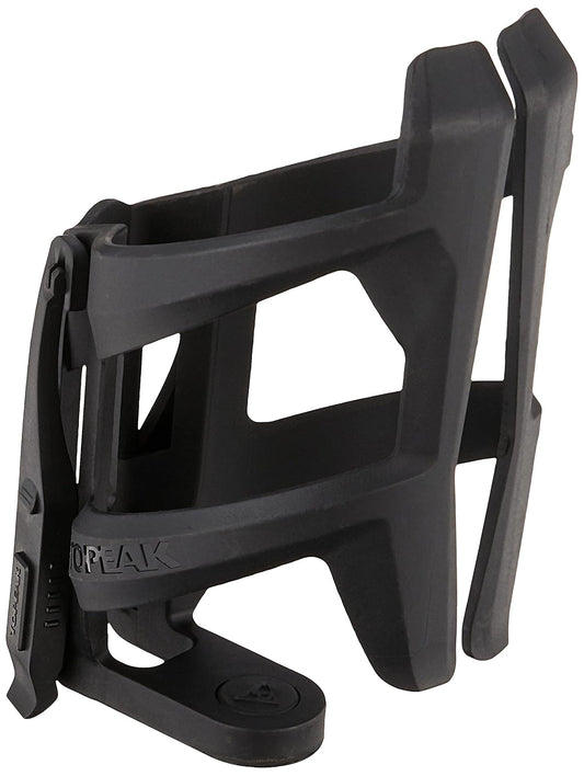Topeak Tri-Cage para Bicicleta con palancas de neumáticos integradas, Color Negro, 5.8 x 9 x 3.2 Pulgadas / 5.8 x 3.5 x 3.2 Pulgadas