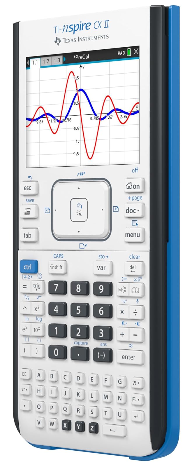 Texas Instruments TI-Nspire CX II Calculadora gráfica a Color con Software para Estudiantes (PC/Mac)