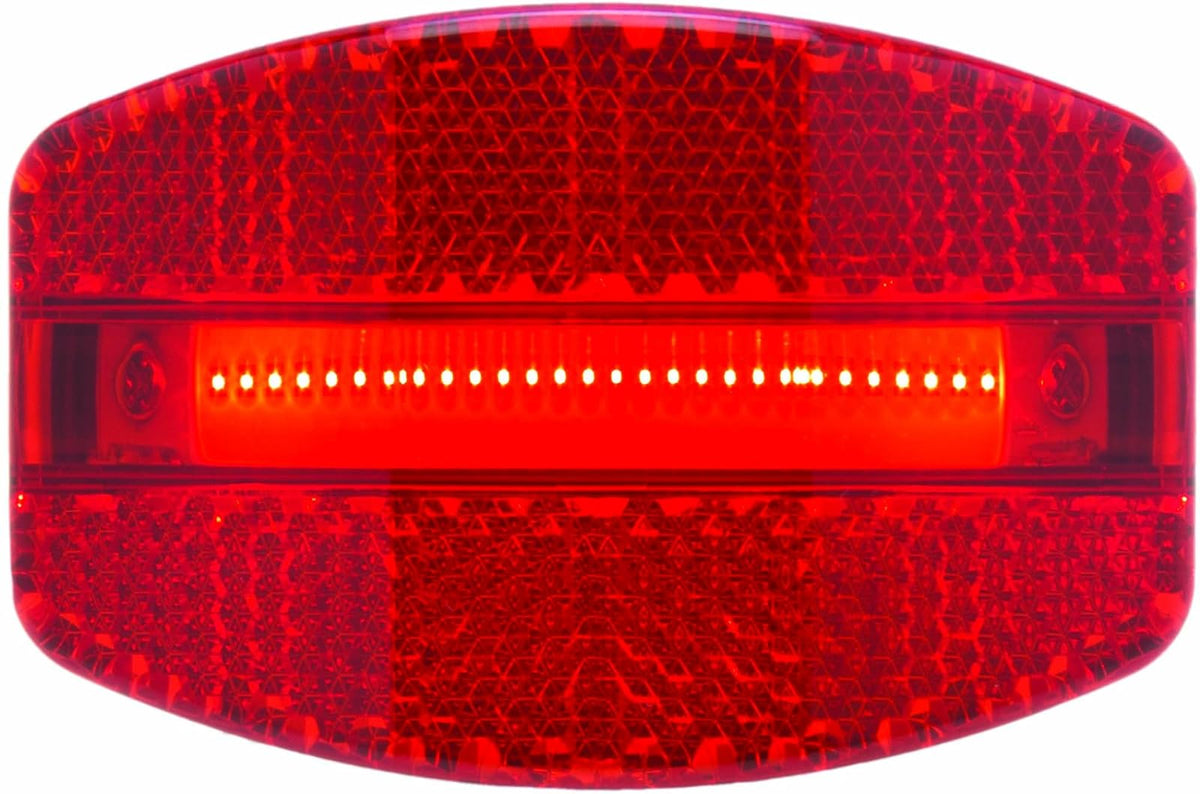 Planet Bike Grateful - Luz Trasera para Bicicleta, Color Rojo