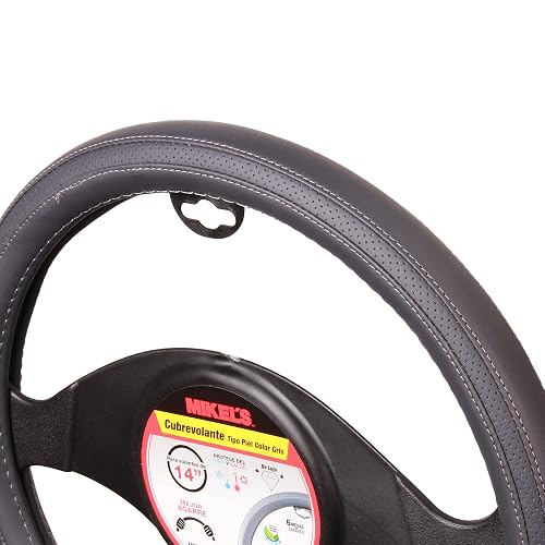Mikel's CU-PG Cubrevolante Universal de Piel Color Gris