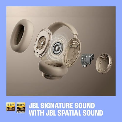 JBL Live 780NC - Auriculares inalámbricos con cancelación de Ruido adaptables Verdaderos sobre la Oreja, Sonido JBL Signature con Audio de Alta resolución, Llamadas perfectas de 2 micrófonos 2.0 con