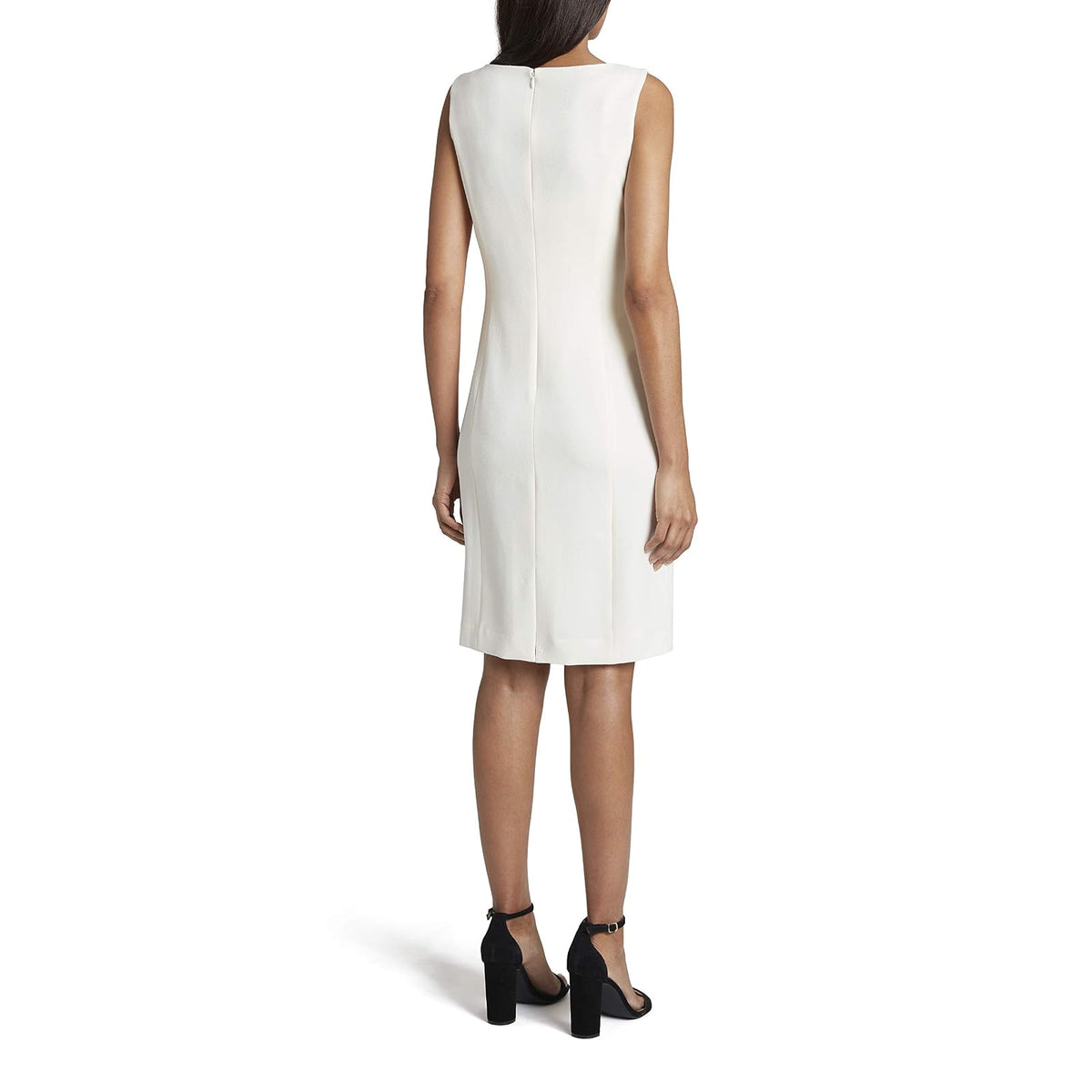 Tahari ASL Vestido sin Mangas con Estampado de guijarros Vestido para Mujer
