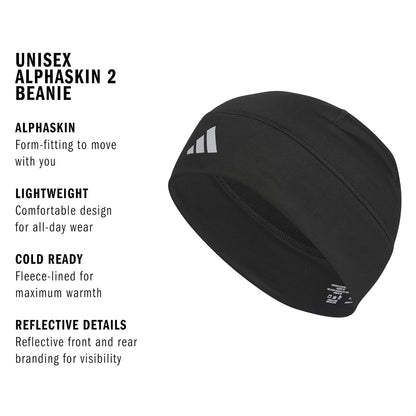 adidas Alphaskin Beanie – Performance Workout Skull Cap