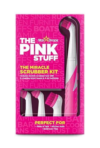 Stardrops The Pink Stuff The Miracle Scrubber Kit 4 Cabezales de Limpieza