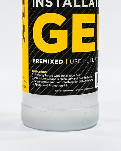 XPEL Pro Gel de instalación 2.0A, 16 onzas, líquido avanzado para aplicación de película de protección de Pintura de Automóvil o camión, fácil Deslizamiento y fórmula de posicionamiento