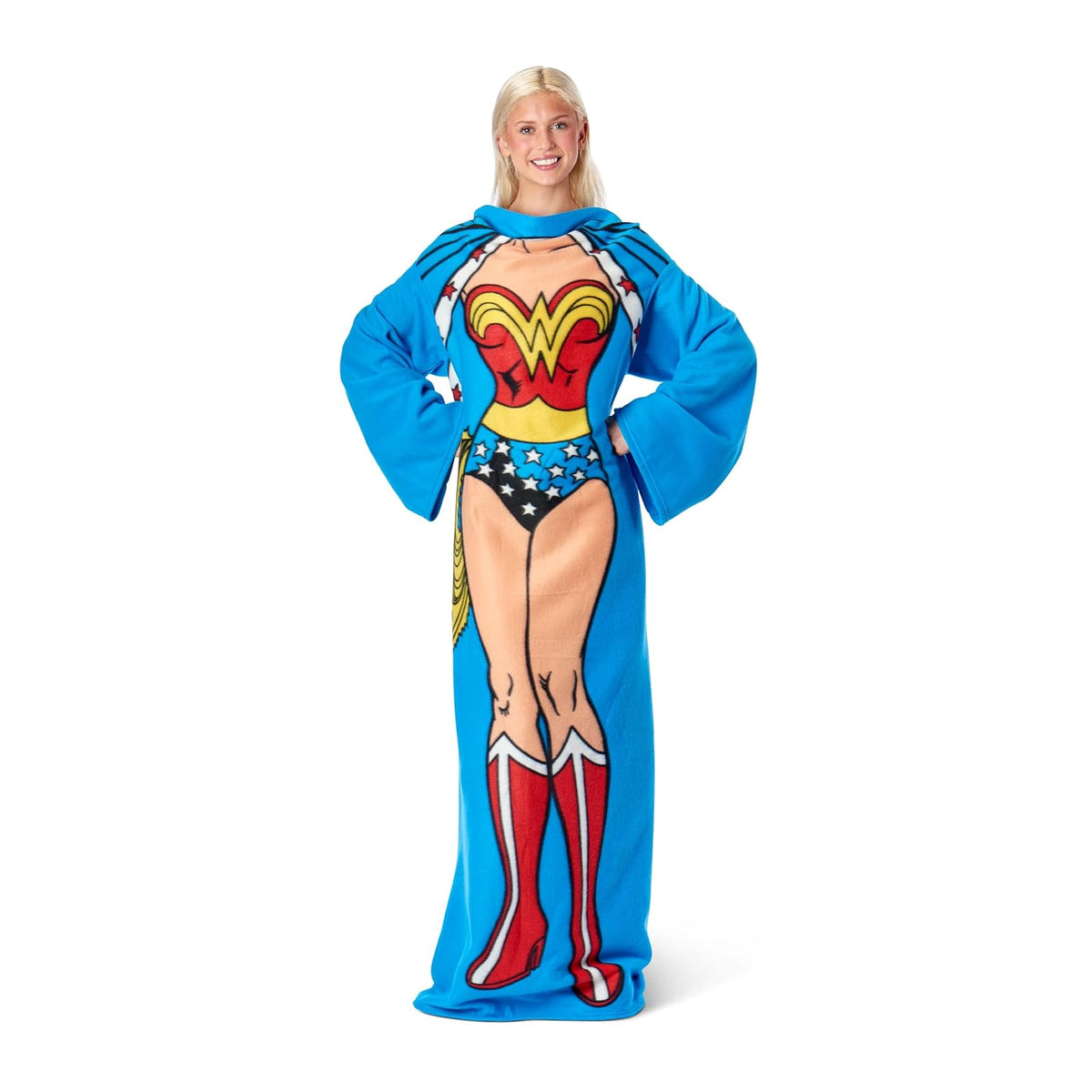 Northwest Wonder Woman - Manta cómoda de Seda con Mangas, 48 x 71 Pulgadas