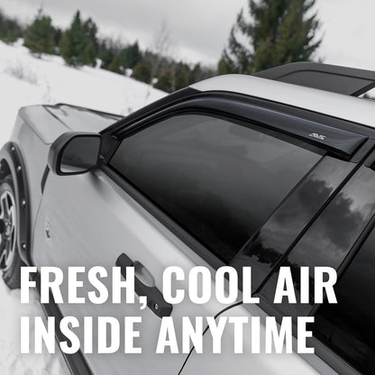 Auto Ventshade [AVS] Montaje exterior Ventvisor / Protectores de lluvia | Compatible con 1983 - 1994 S10 Blazer/S15 Jimmy, 1982 - 1990 S10/S15 Pickup, 1991 - 1993 Sonoma, 1985 - 2005 Astro/GMC Saf ari- ari- fum, 2PC | 92006