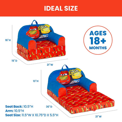 Delta Children - Cozee Buddy Silla para niños, Color Azul
