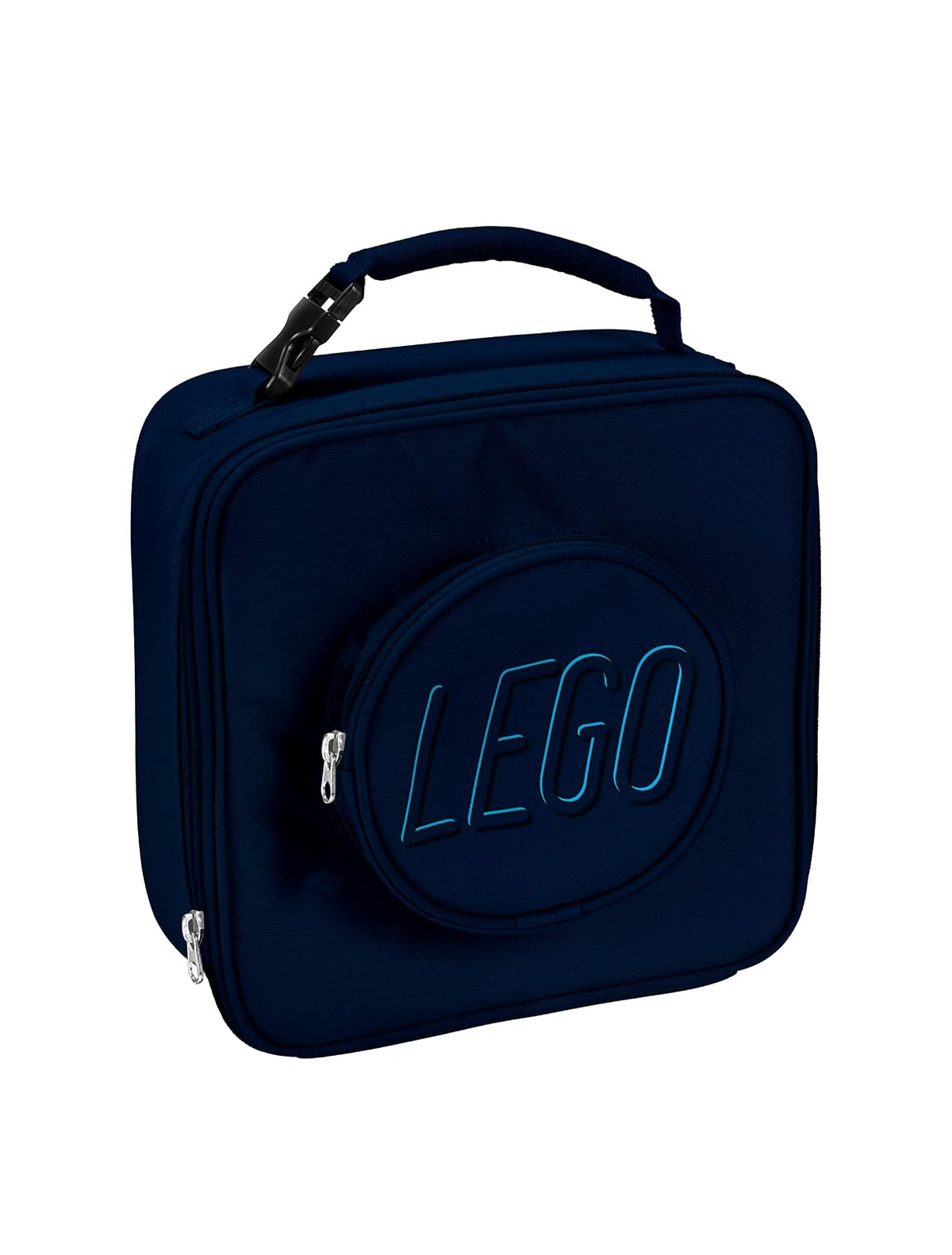 LEGO Bolsa de Almuerzo Brick Eco - Azul marino - flor y brillo