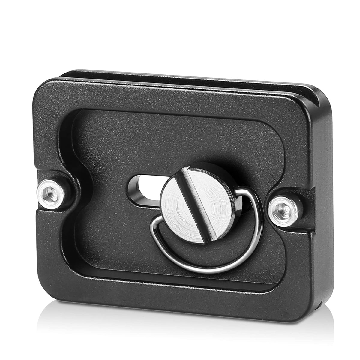 NEEWER Universal Tipo Arca QR Placa All Metal w/ 1/4 Inch Tornillo | Fits Standard Arca Style Pinza, para Cámara Trípode Ballhead, PU50 50mm