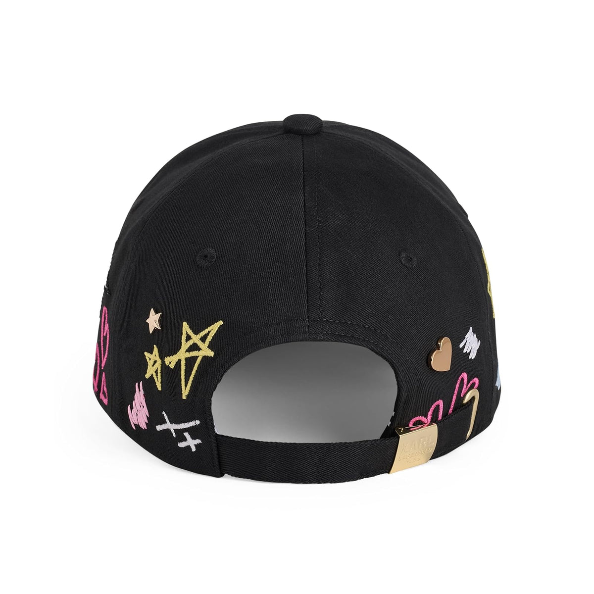 Karl Lagerfeld Hearts and Stars Baseball Cap Gorra de béisbol Mujer