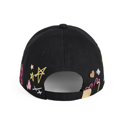 Karl Lagerfeld Hearts and Stars Baseball Cap Gorra de béisbol Mujer
