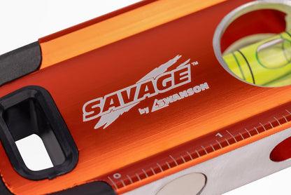 Swanson SVT011 11-Inch Savage Aluminum Torpedo Level with Neodymium Magnets