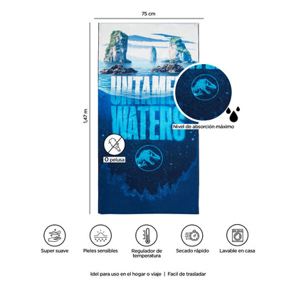 Providencia Toalla Premium para Baño 75x147 cm Jurassic World Waters