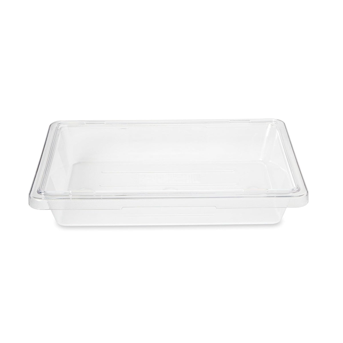 Rubbermaid Commercial FG330700CLR Food/Tote Box, 2-gallon