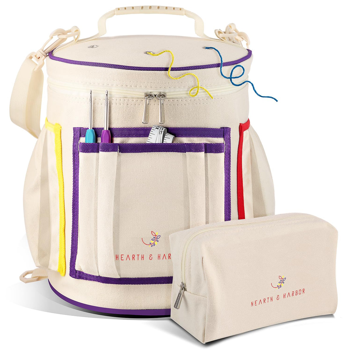 Hearth & Harbor - Kit de ganchillo para adultos y niños principiantes
