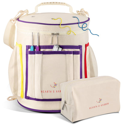 Hearth & Harbor - Kit de ganchillo para adultos y niños principiantes