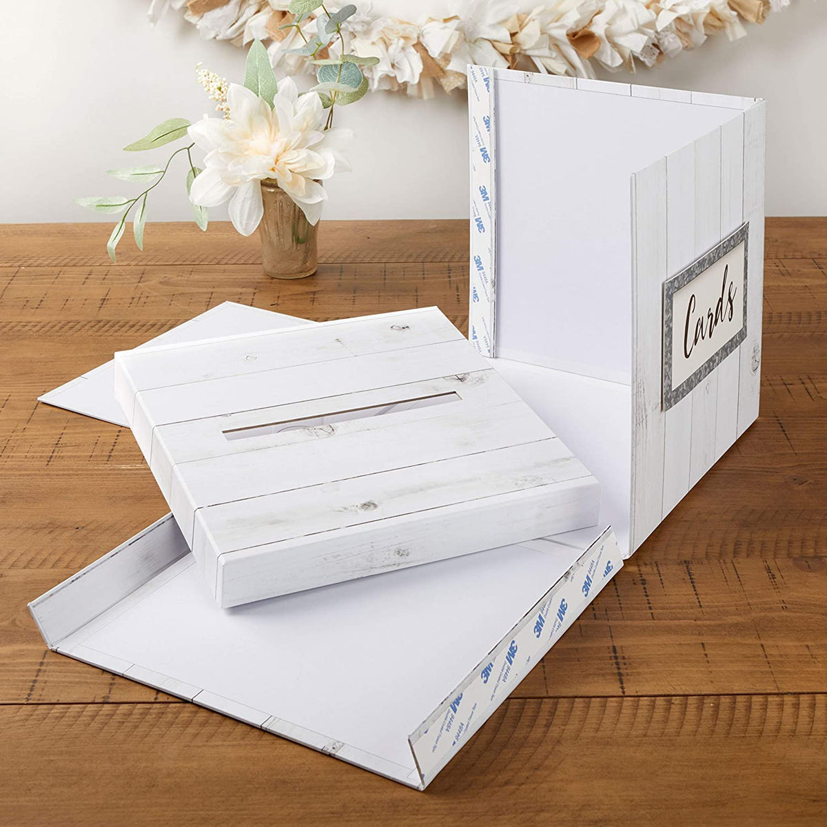 Kate Aspen - 28469NA Kate Aspen Rustic Wood Gift Card Box, One Size