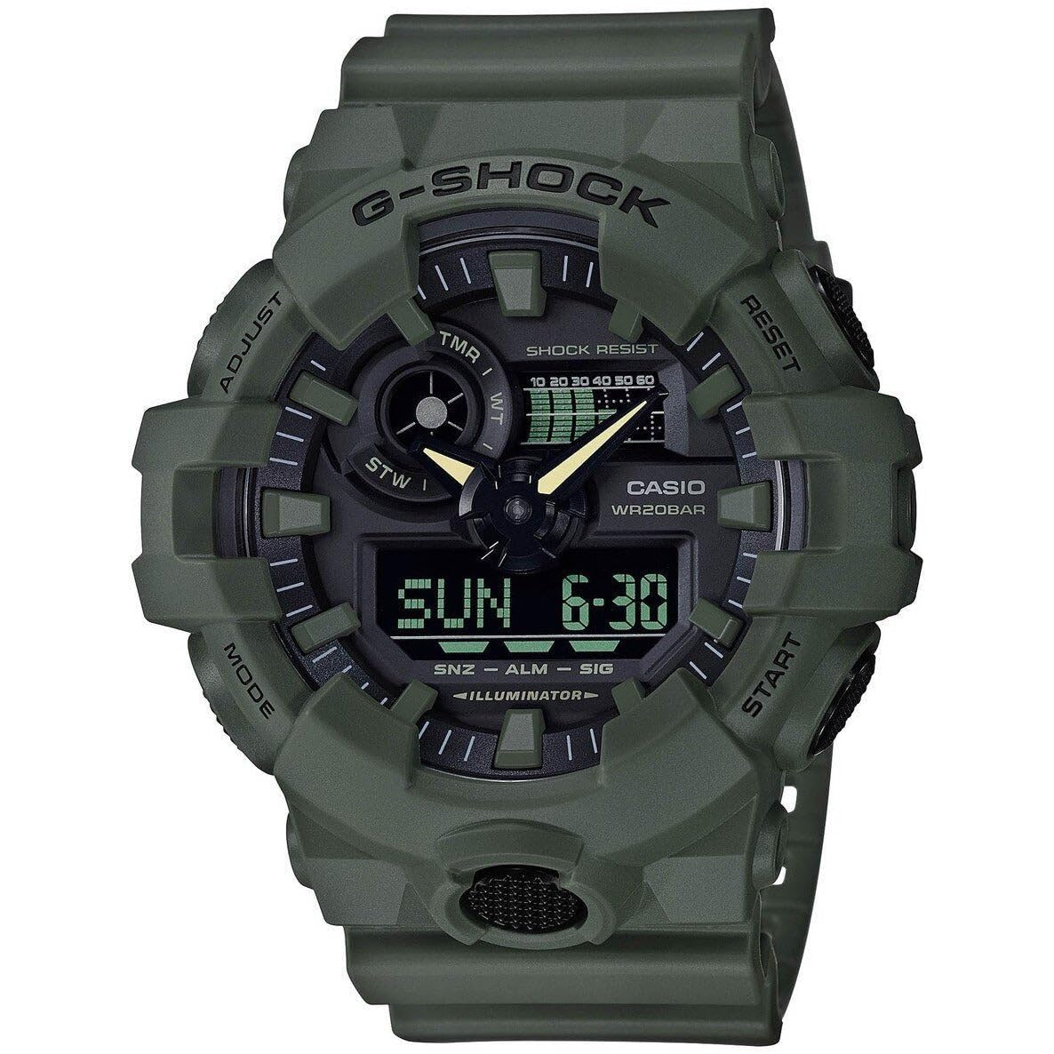 Reloj Casio Analógico G-Shock para Hombres 53mm