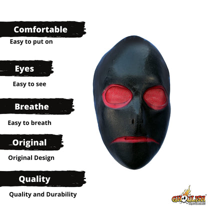Máscara de Hoodie de Creepypasta, Máscaras de Monstruos de Creepy Pasta por Ghoulish Productions Ideales para Halloween