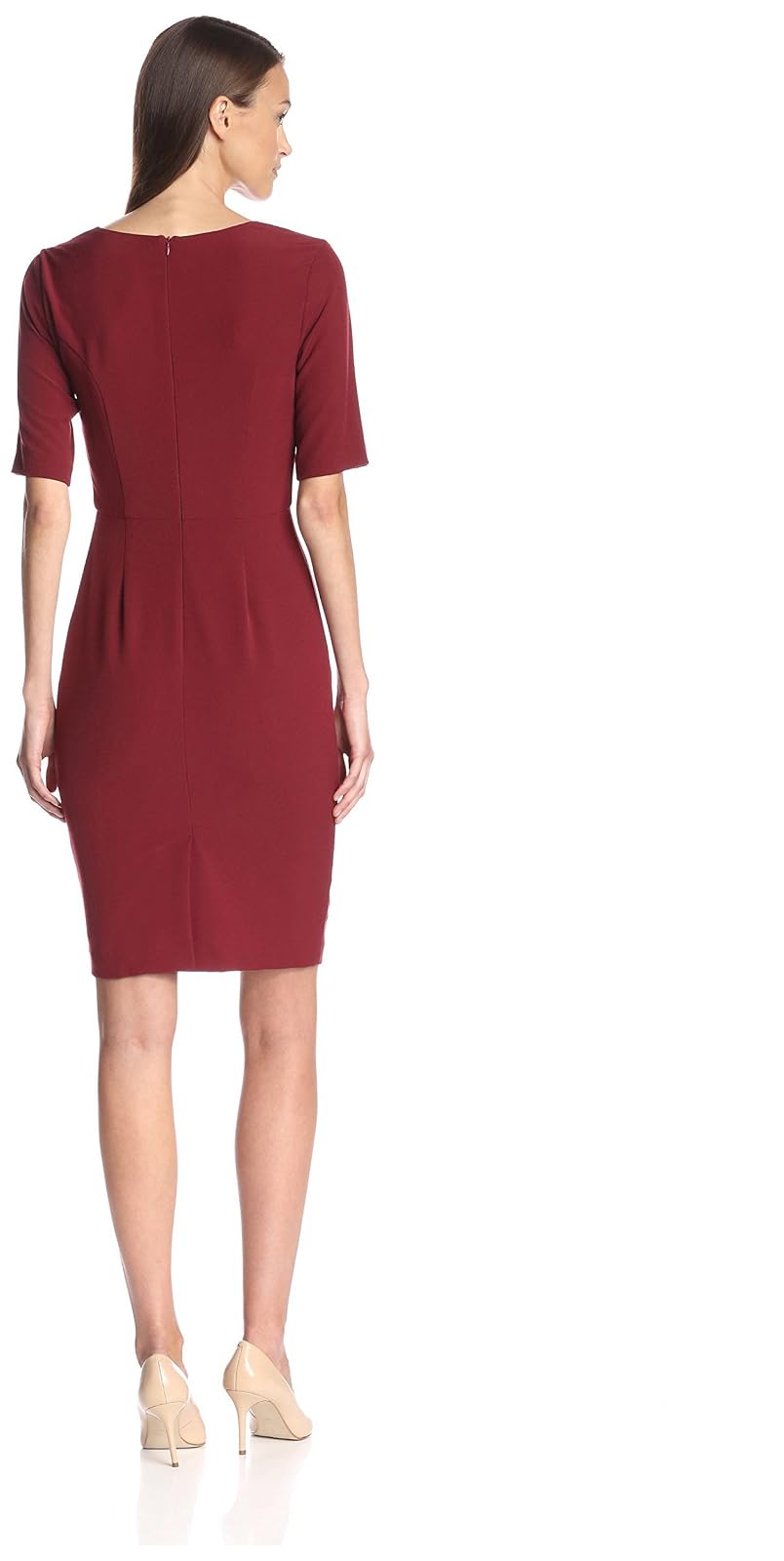 SOCIETY NEW YORK Vestido de Cuello Cuadrado para Mujer