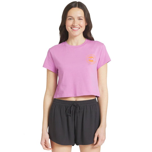 Billabong - Playera Corta de algodón Suave de Alta Calidad para Mujer