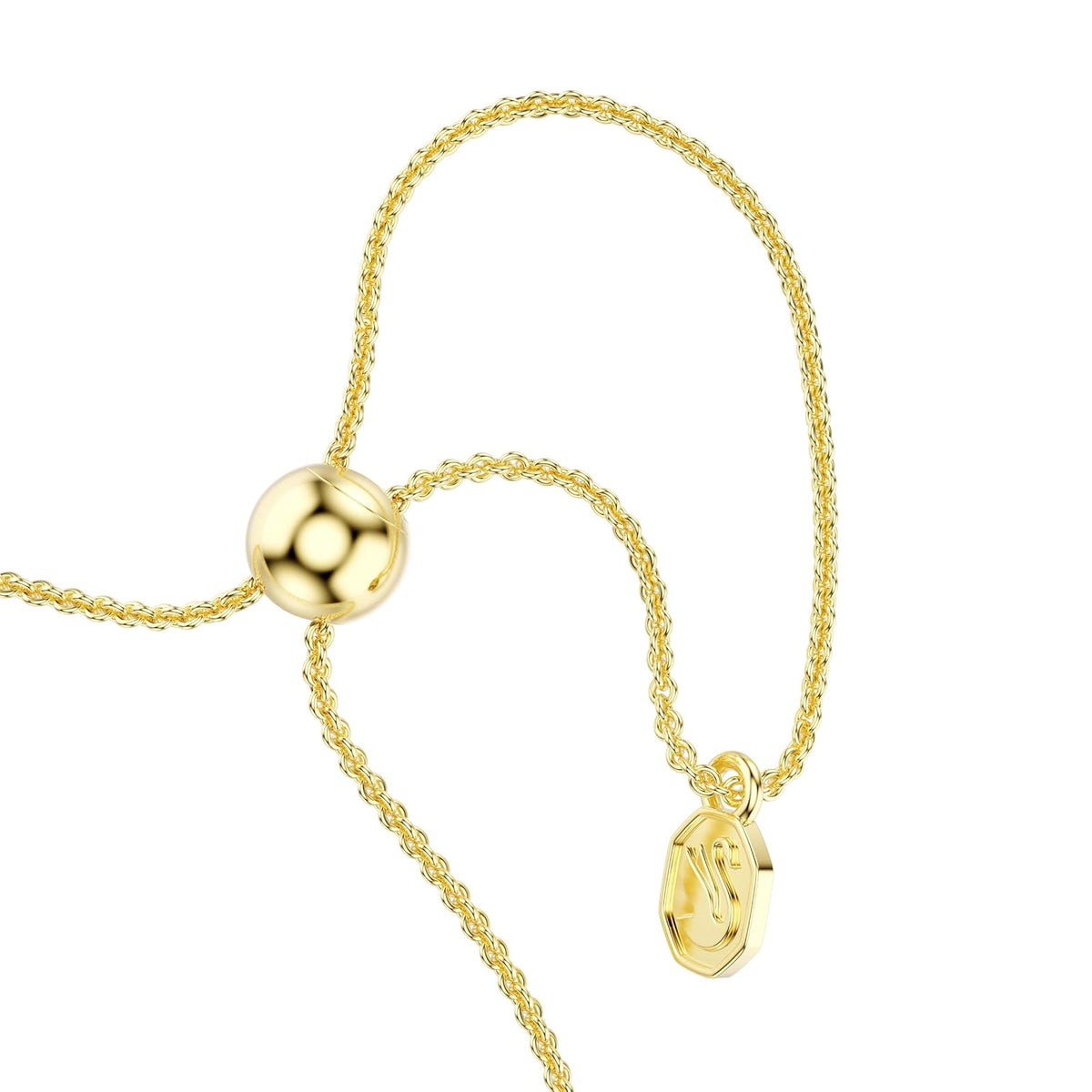 Pulsera Mesmera, Tallas mixtas, Blanca, Acabado en oro de 18 quilates