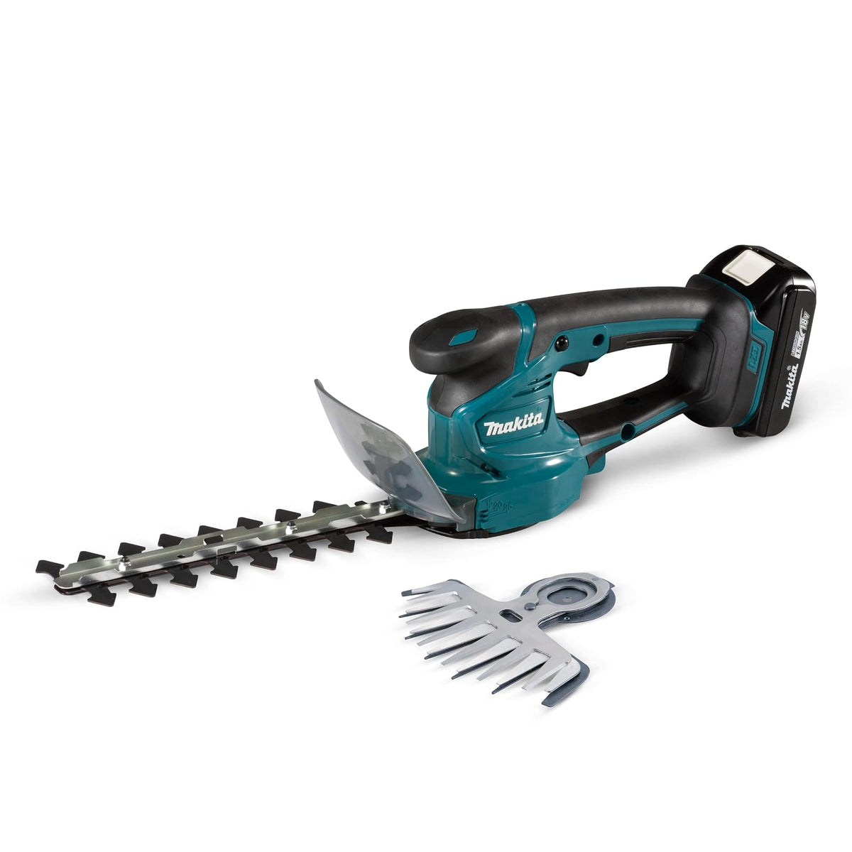Tijera inalámbrica Makita18v 2 en 1, para Corte de Pasto y Corte de setos. DUM111SYX