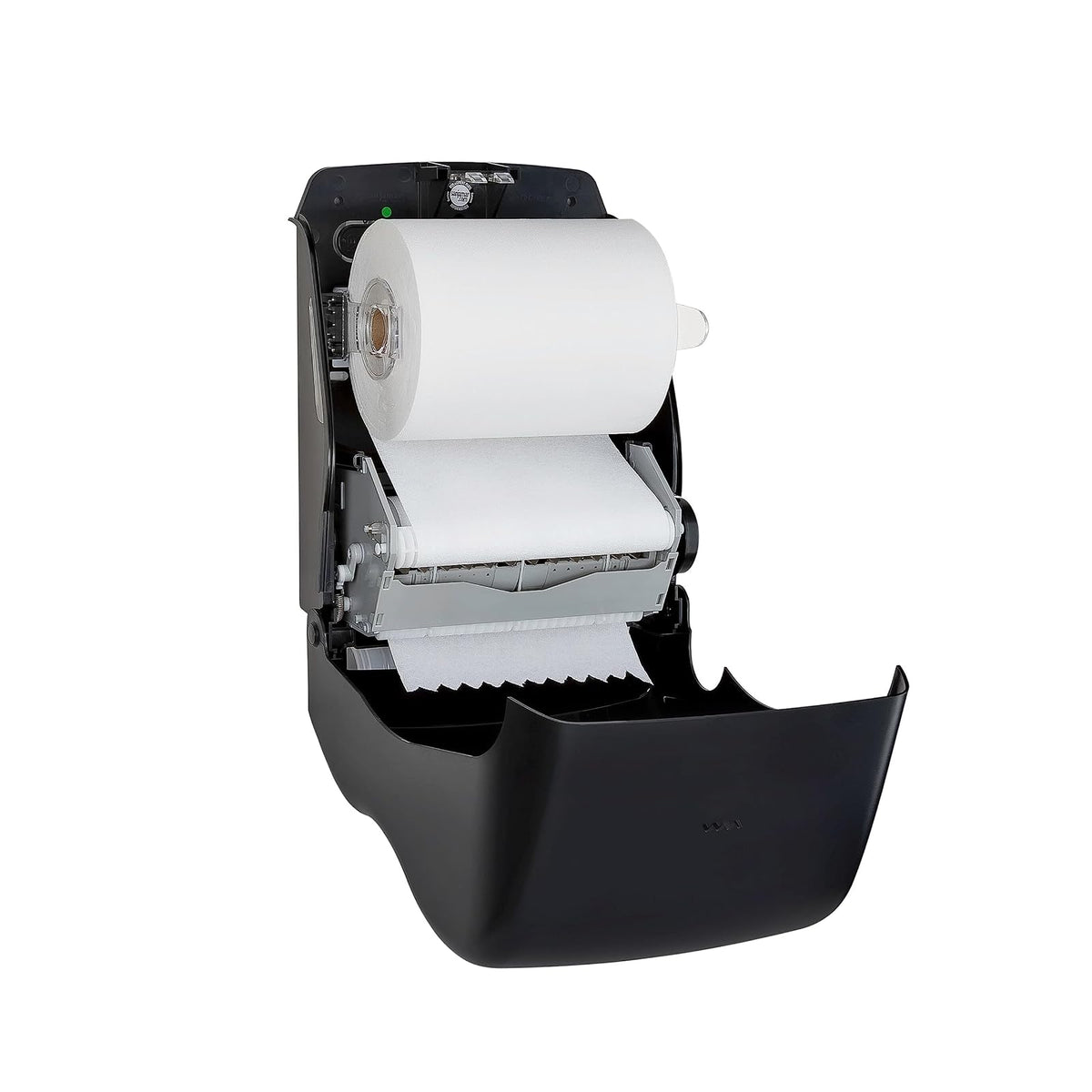 San Jamar Ecologic Simplicity Dispensador Manual de Toallas de Papel de plástico Reciclado, dispensador de Toallas de Corte automático, dispensador montado en la Pared con Cero residuos para el hogar