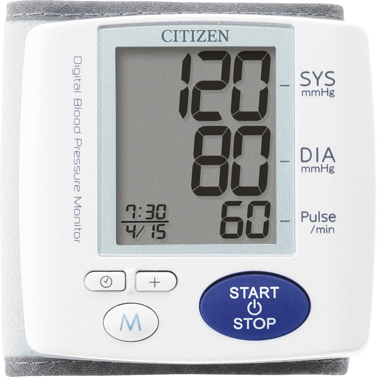 Citizen CH-617 Medidor de Presión Arterial, blanco/azul