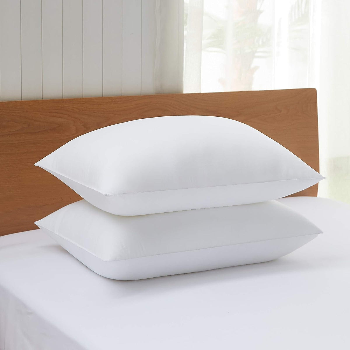 Acanva Hypoallergenic Soft Bed Pillows For Sleeping, King, 20" x 36", 2 Pack