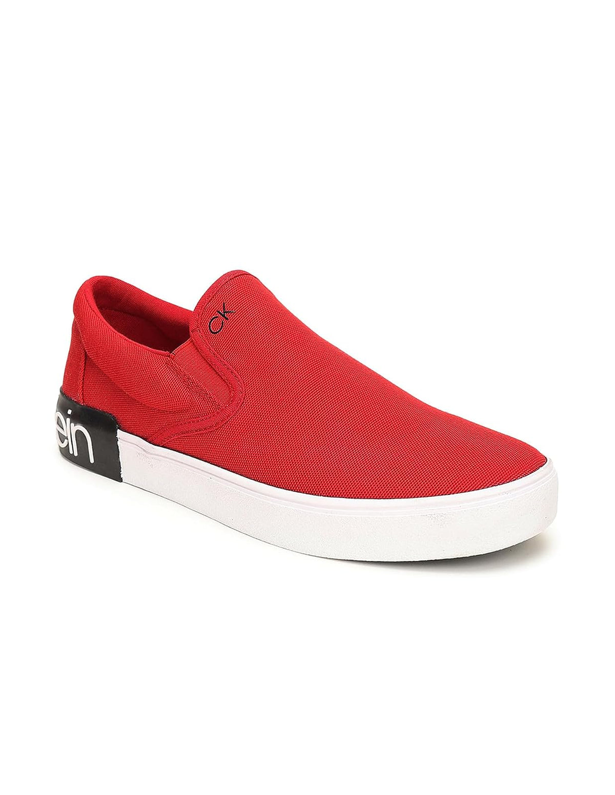 Calvin Klein Ryor Tenis sin Cordones para Hombre - 27.0 cm - Chili Pepper Red Canvas 600