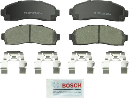 Bosch bc833 quietcast Premium almohadilla de freno Set | Compatible con Ford Explorer, Explorer Sport Trac, Ranger; Mazda B2300, B3000, B4000; Mercury Mountaineer + más