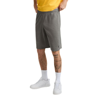 Champion Pantalones Cortos Deportivos Que absorben la Humedad Pantalones Cortos para Hombre - GRANITE HEATHER - XL