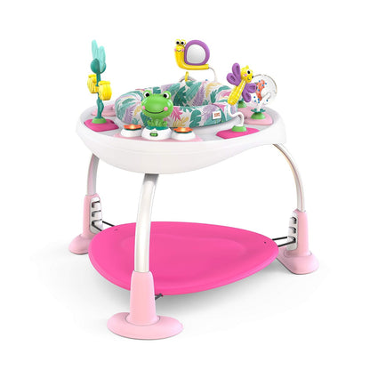 Bright Starts Bounce Bounce Baby Saltarín y Mesa de Actividades 2 en 1 - Palmas juguetonas