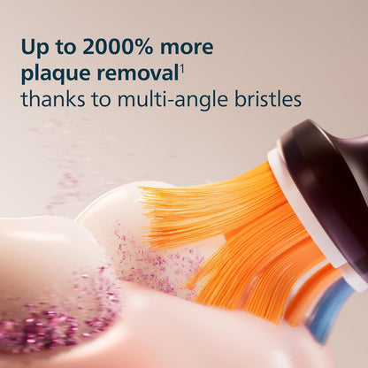 Philips Sonicare - Cabezal de cepillo de dientes todo-en-uno A3, HX9092/95, 2 unidades, color negro