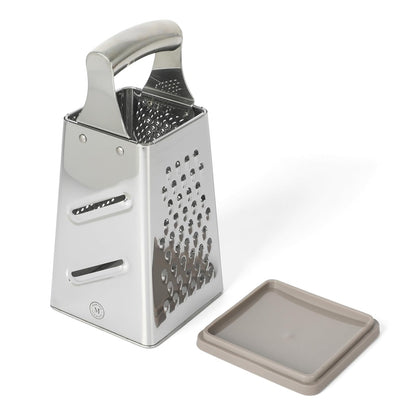 Martha Stewart Bainford Cuchara de Madera de Haya, 35.5 cm - Sprucedale 9.5" Box Grater - Rallador de caja Sprucedale de 9.5 pulgadas