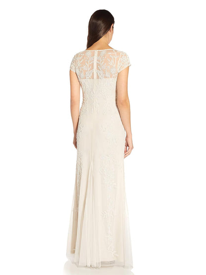 Adrianna Papell - Vestido Largo con abalorio para Mujer