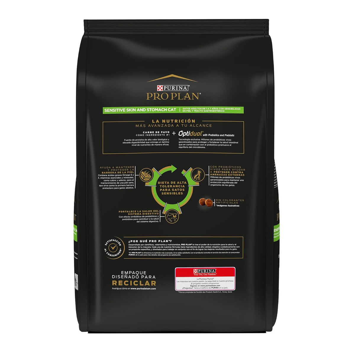 Purina Pro Plan Sensitive Skin & Stomach Cat 3 Kg