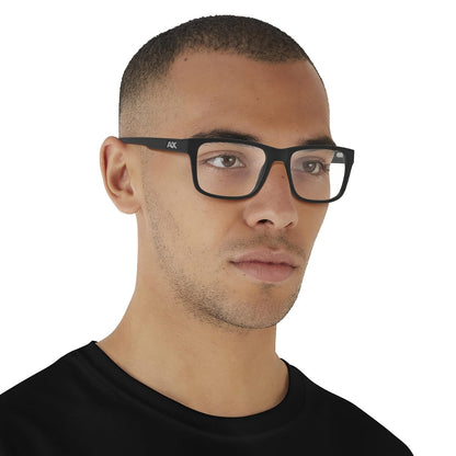 A|X Armani Exchange Men's Ax3016 Square Prescription Eyeglass Frames