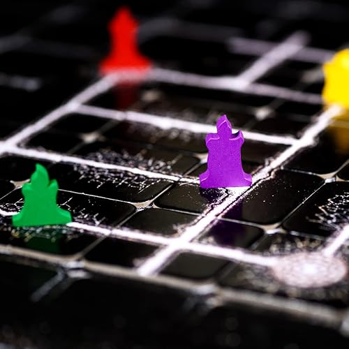 The Night Cage de Smirk and Dagger, un Juego de Estrategia cooperativa Espeluznante, 1-5 Jugadores Perdidos en un Laberinto Oscuro con Solo una Vela, Divertidos Azulejos temáticos de Terror y