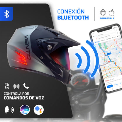 Casco Protector, Negro/Grande