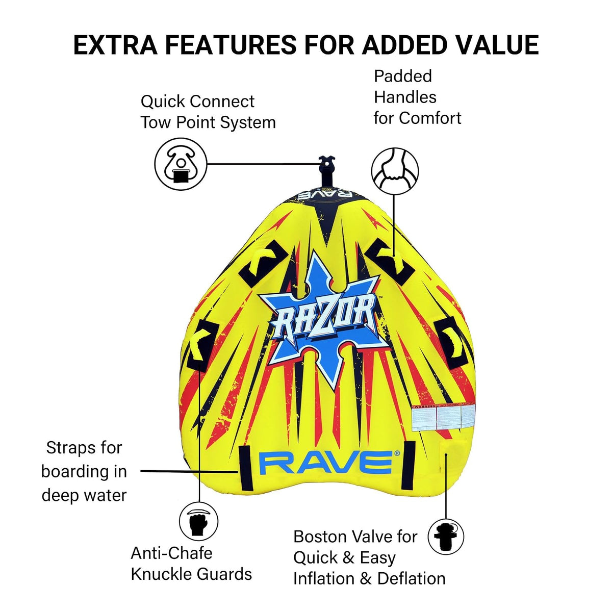 Rave Razor 2-Rider Towable