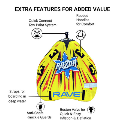 Rave Razor 2-Rider Towable